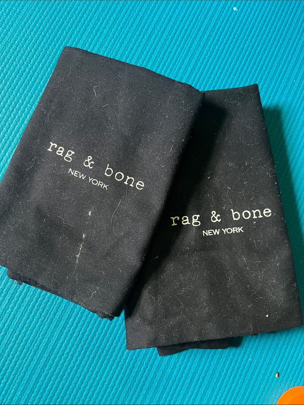 2 x Rag and Bone Dust bags - excellent condition! - Picture 2 of 2